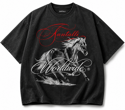 HORSE WORLDWIDE OVERSIZED T-SHIRT