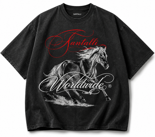 HORSE WORLDWIDE OVERSIZED T-SHIRT