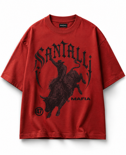 COW BOY OVERSIZED T-SHIRT