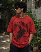 COW BOY OVERSIZED T-SHIRT