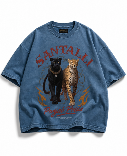 DENIM WASH PRIDE OVERSIZED T-SHIRT