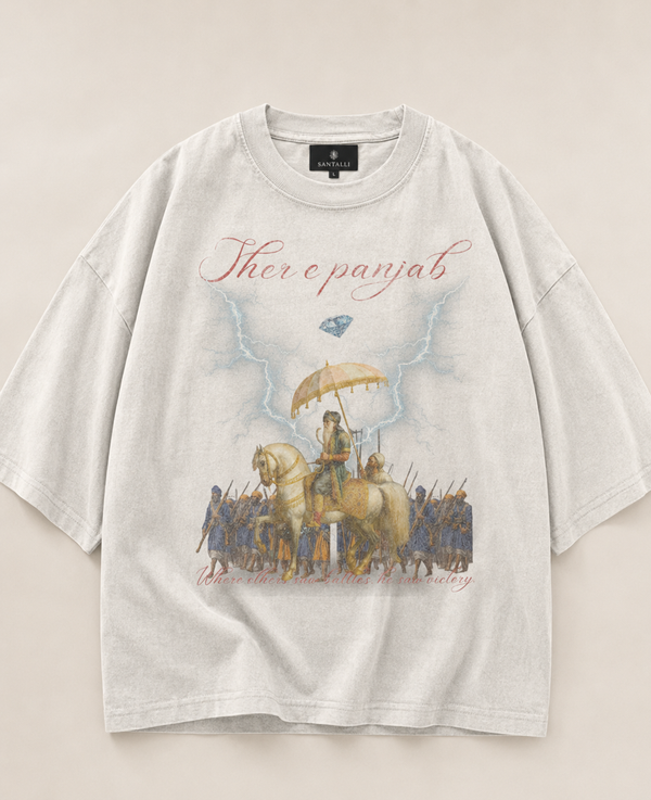 SHER E PANJAB OVERSIZED T-SHIRT