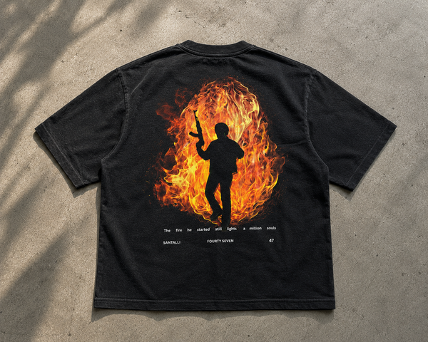 FIRE BOXYFIT T-SHIRT