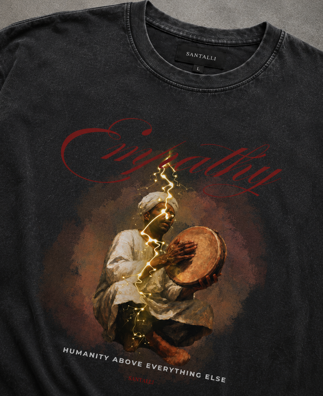 EMPATHY VINTAGE OVERSIZED T-SHIRT