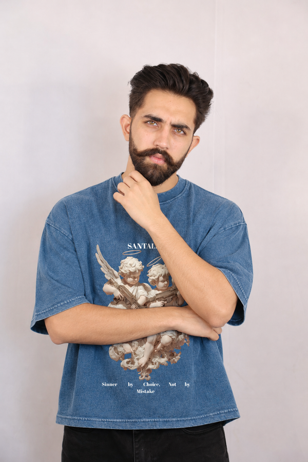 SINNER BY CHOICE BOXY FIT T-SHIRT