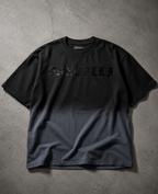 BLACK OMBRE WASH OVERSIZED T-SHIRT