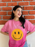SECRET OMBRE WASHED OVERSIZED T-SHIRT