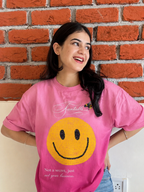 SECRET OMBRE WASHED OVERSIZED T-SHIRT