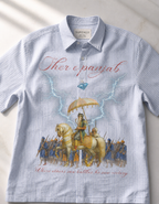 SHER E PANJAB HALF SLEEVES OXFORD SHIRT