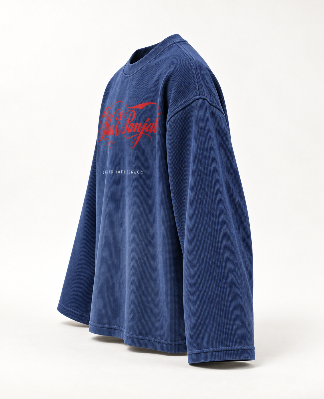 ROYAL LEGACY OVERSIZED WAFFLE T-SHIRT