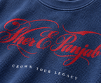 ROYAL LEGACY OVERSIZED WAFFLE T-SHIRT