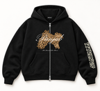 PROPERTY OF SANTALLI  OVERSIZED ZIPPER HOODIE