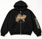PROPERTY OF SANTALLI  OVERSIZED ZIPPER HOODIE
