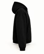 PROPERTY OF SANTALLI  OVERSIZED ZIPPER HOODIE