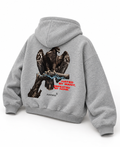 HATED BY MANY ZIPPER OVERSIZED BOXY HOODIE