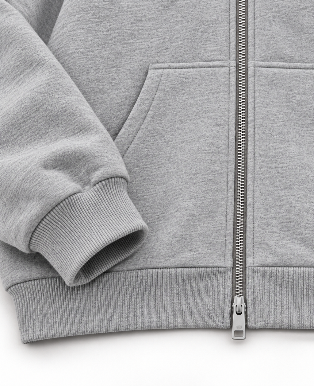 HATED BY MANY ZIPPER OVERSIZED BOXY HOODIE