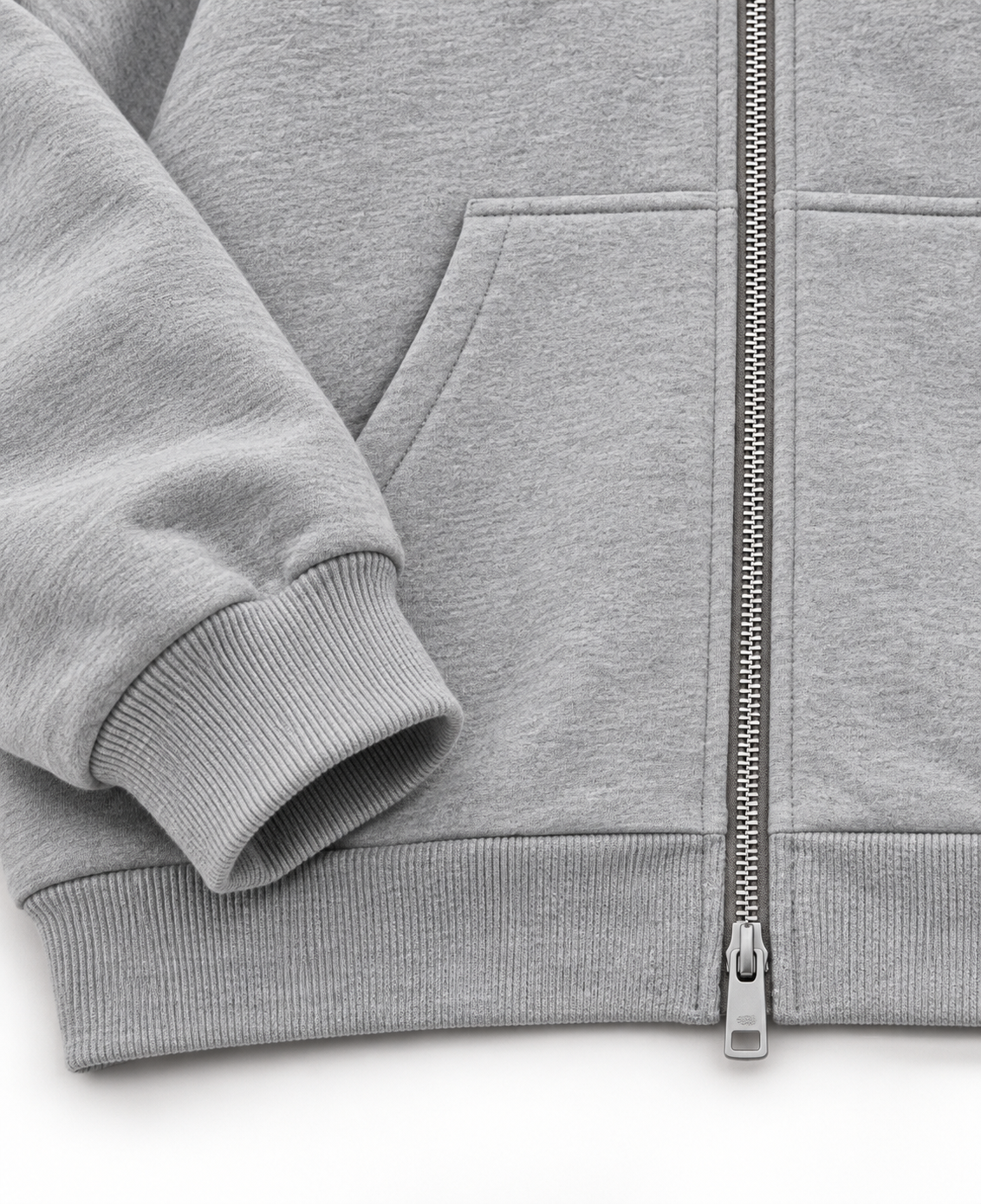 HATED BY MANY ZIPPER OVERSIZED BOXY HOODIE