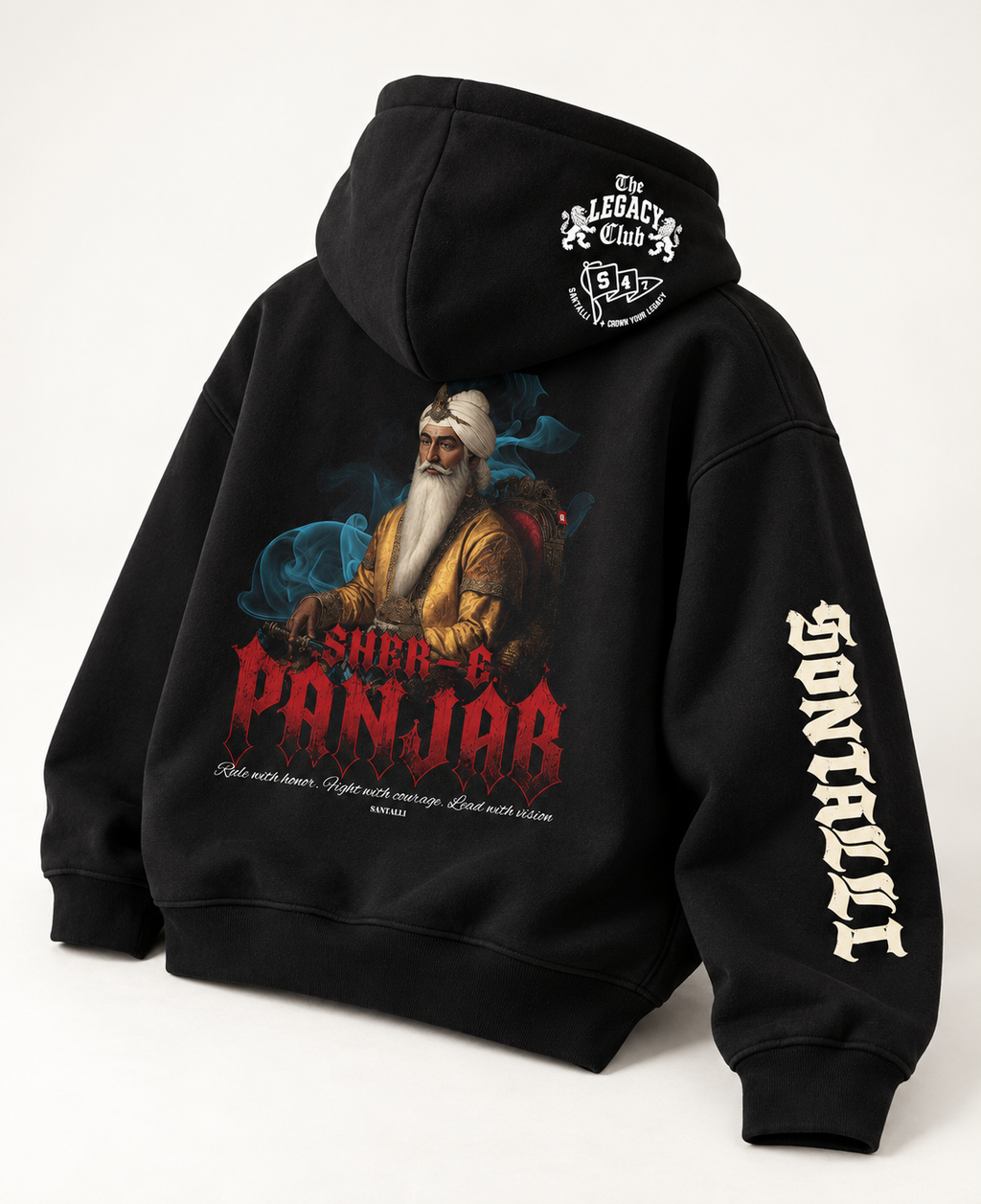 MAHARAJA RANJEET SINGH OVERSIZED HOODIE