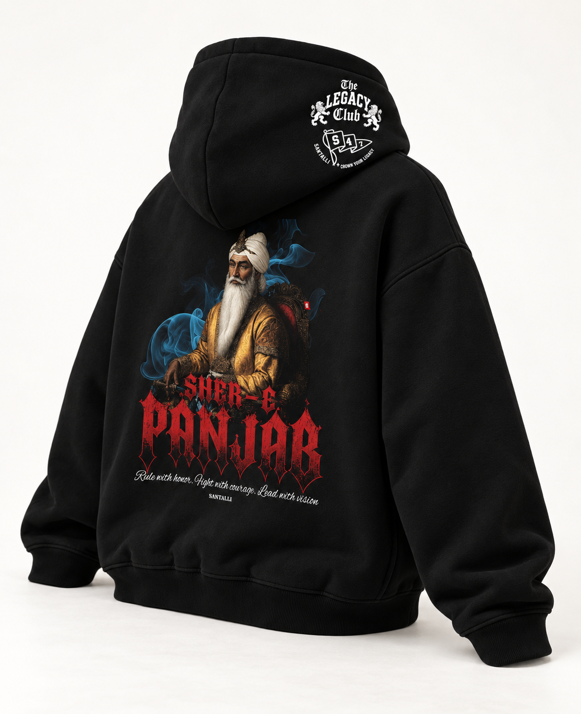 MAHARAJA RANJEET SINGH OVERSIZED HOODIE