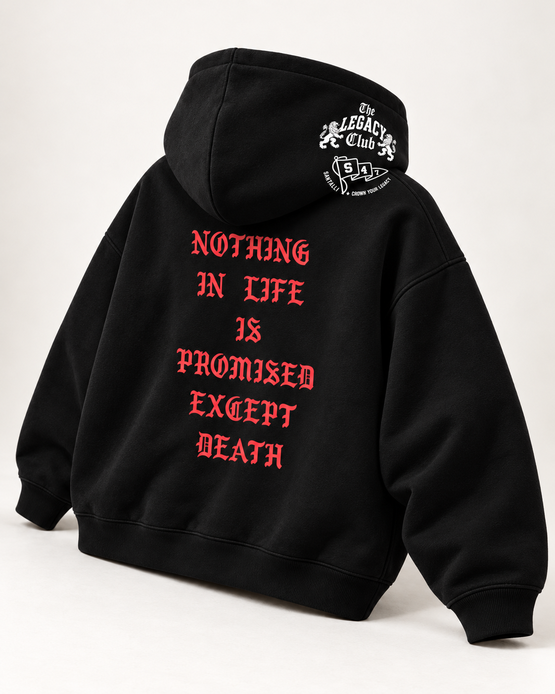 ALL EYES ON ME OVERSIZED BOXY HOODIE