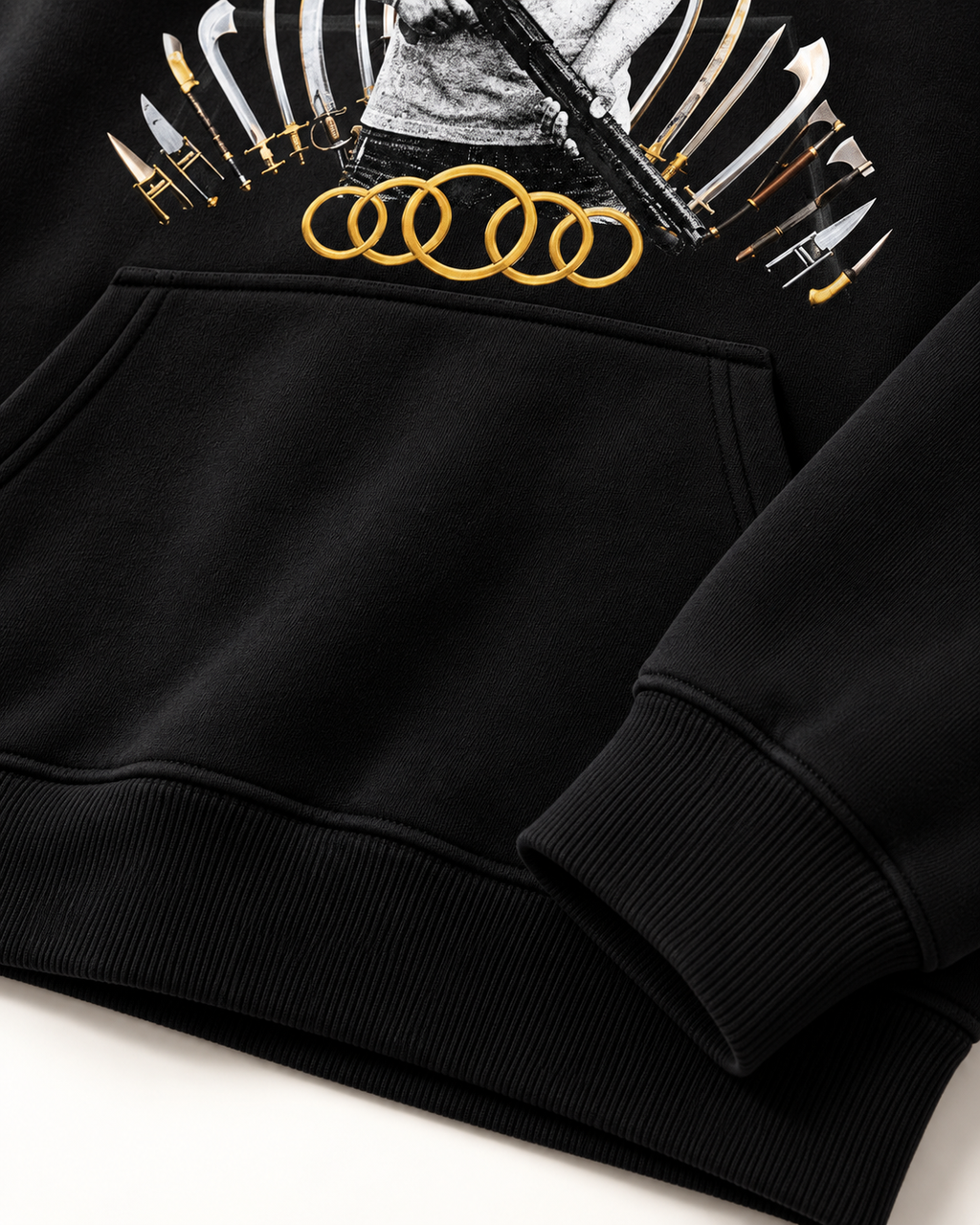 ALL EYES ON ME OVERSIZED BOXY HOODIE