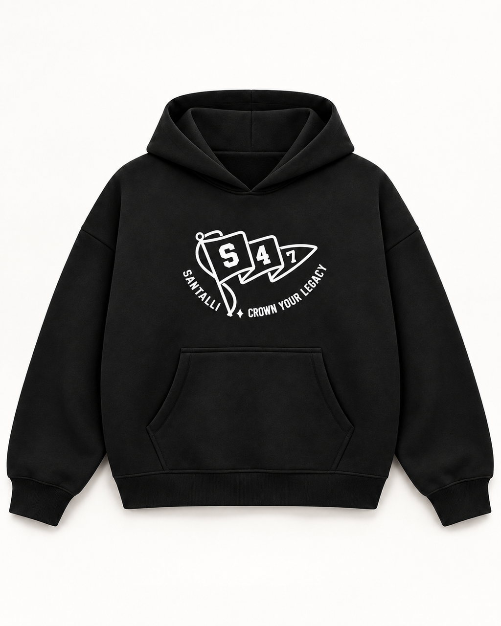 DEER HUNT OVERSIZED BOXY HOODIE
