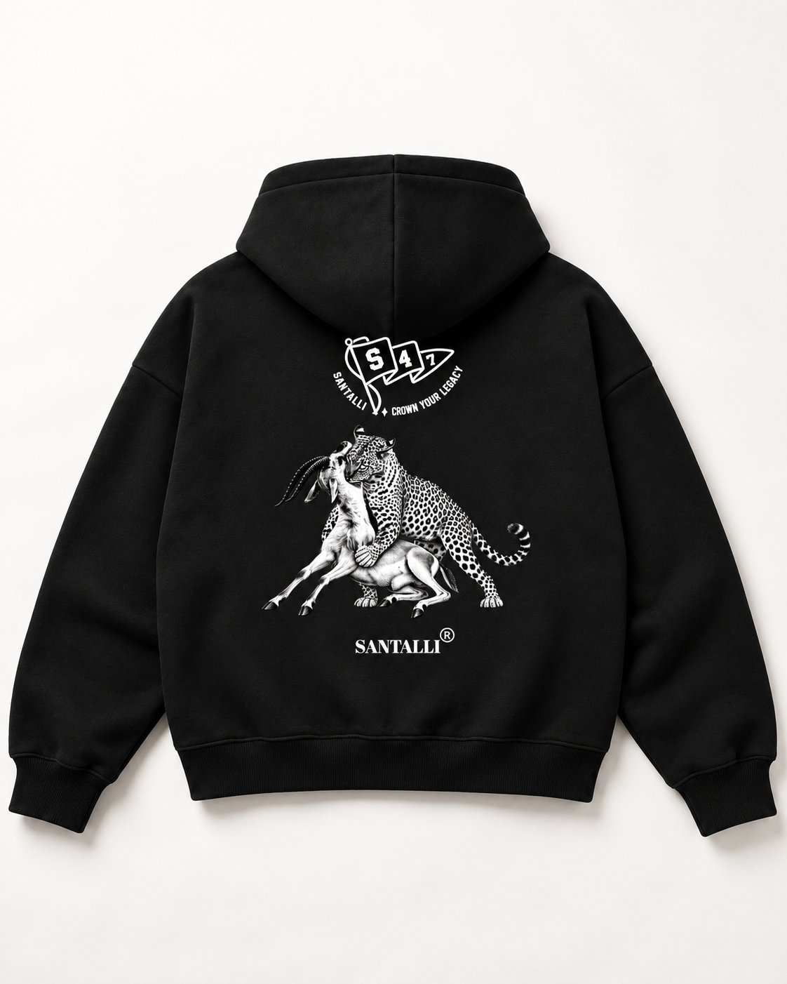 DEER HUNT OVERSIZED BOXY HOODIE