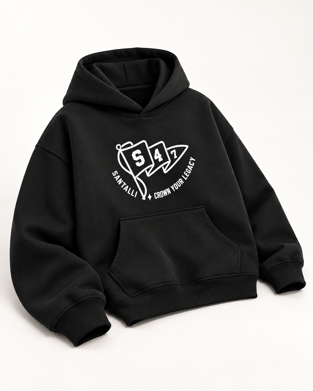 DEER HUNT OVERSIZED BOXY HOODIE