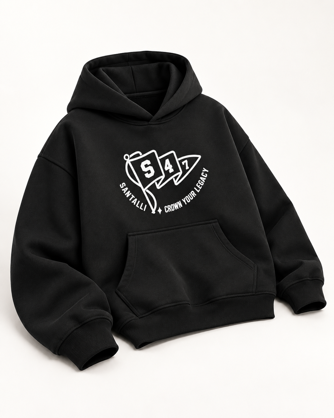 DEER HUNT OVERSIZED BOXY HOODIE