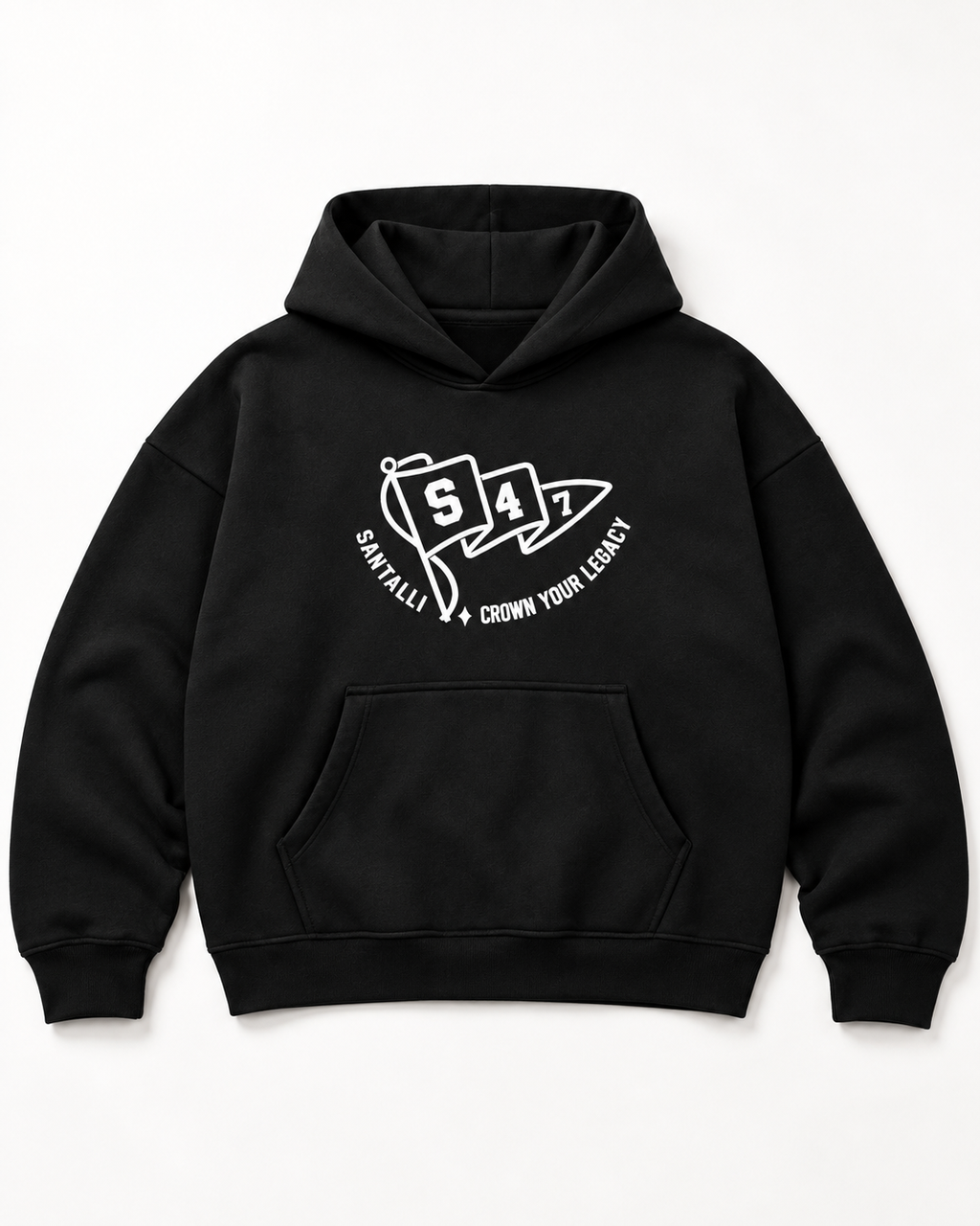 DEER HUNT OVERSIZED BOXY HOODIE