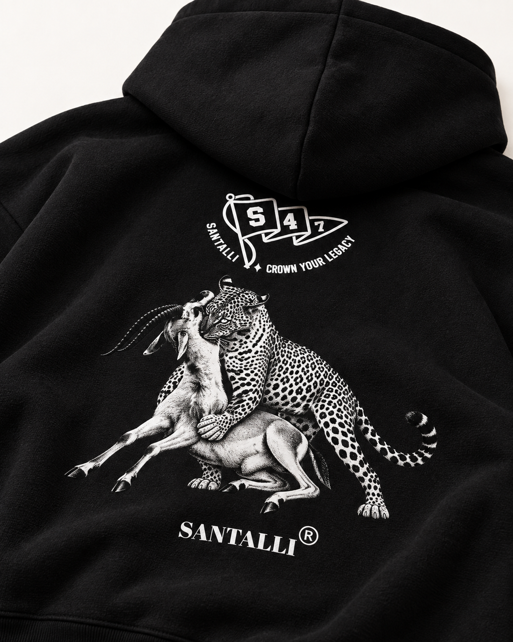 DEER HUNT OVERSIZED BOXY HOODIE