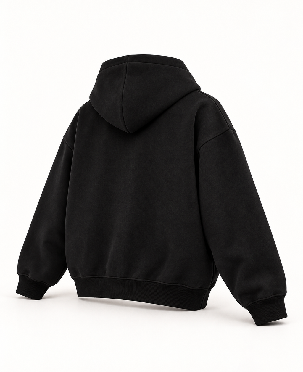 CROCO HUNT ZIPPER OVERSIZED BOXY HOODIE