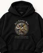NOBODY FOOL OVERSIZED BOXY HOODIE
