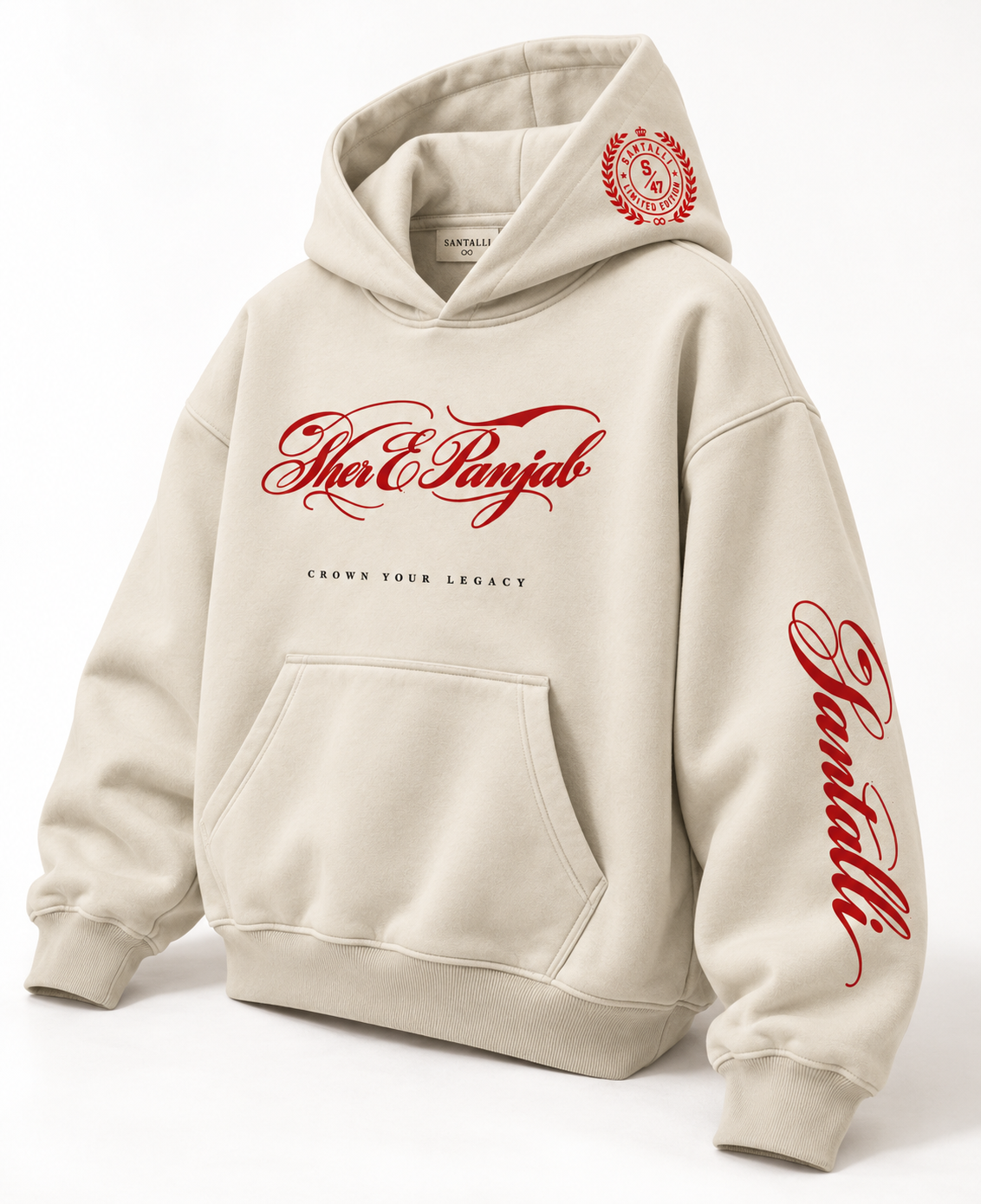 THE KING OVERSIZED BOXY FIT HOODIE