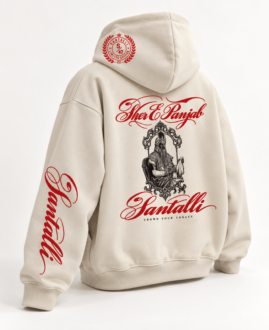 THE KING OVERSIZED BOXY FIT HOODIE