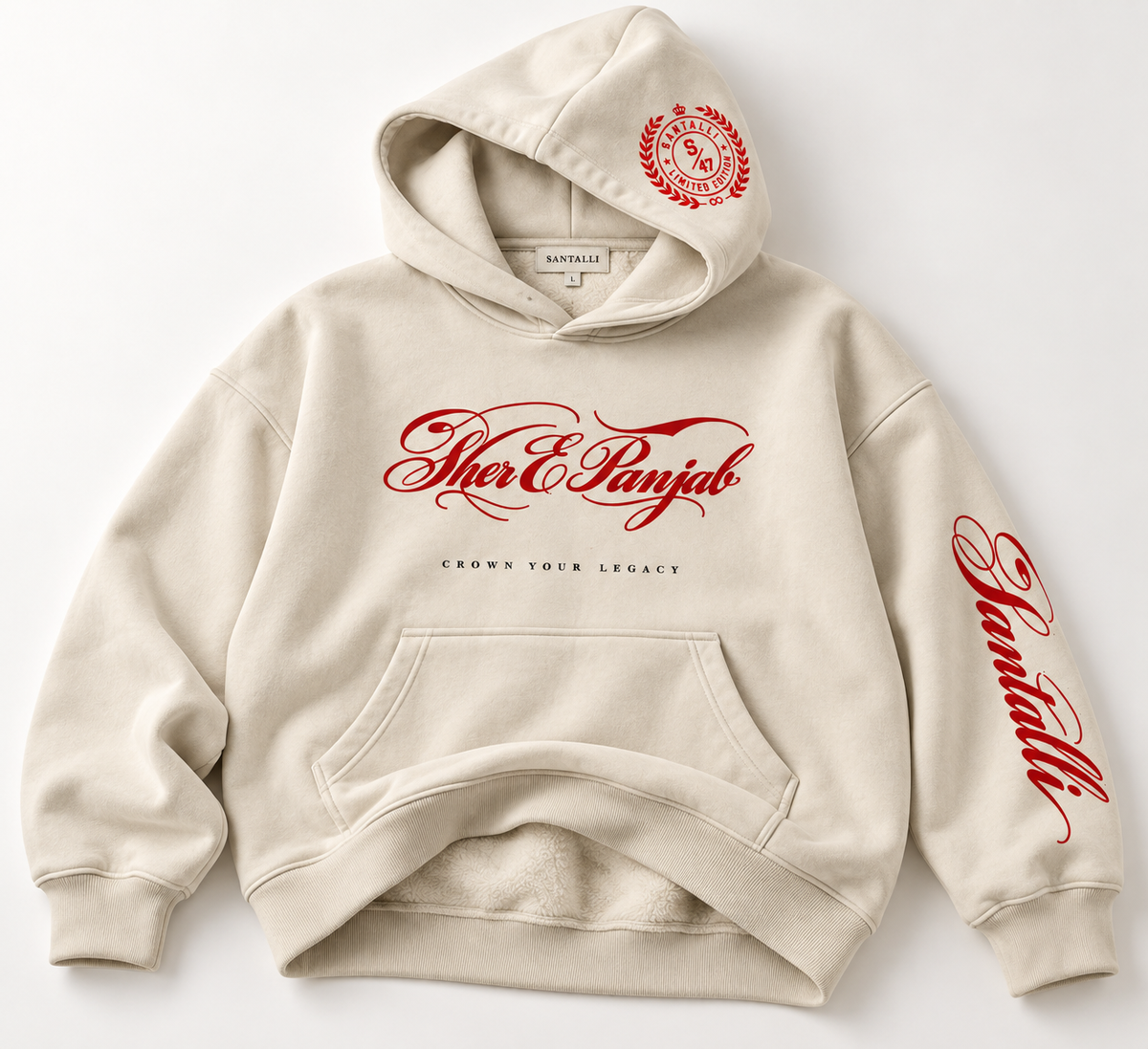 THE KING OVERSIZED BOXY FIT HOODIE