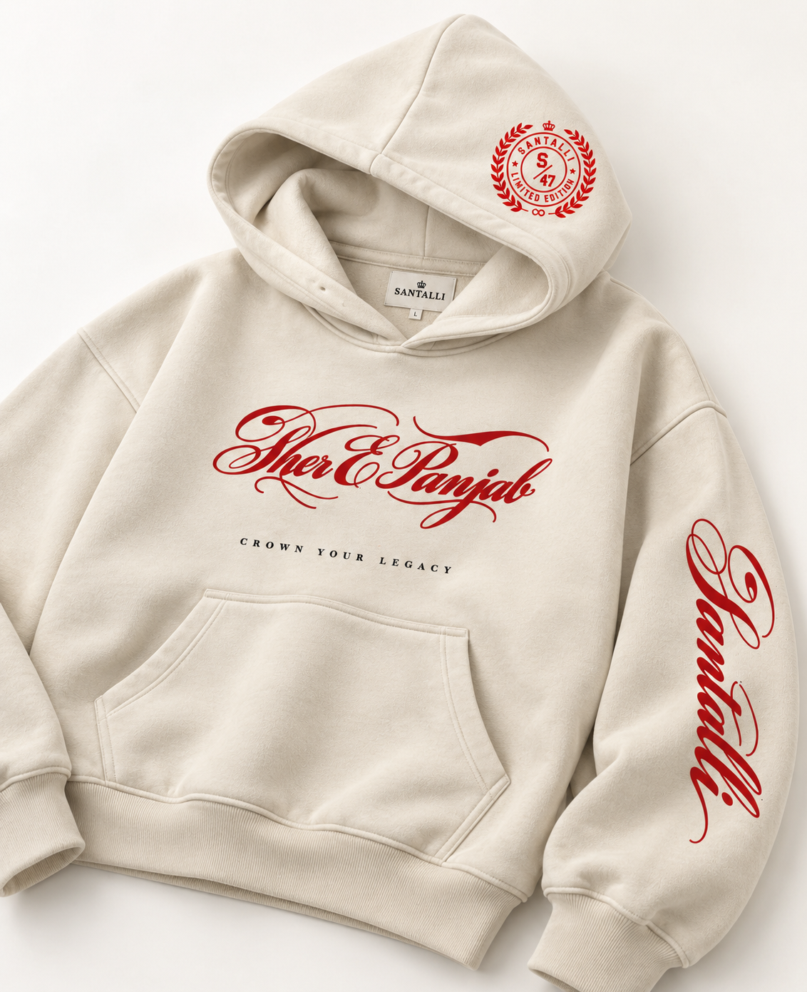 THE KING OVERSIZED BOXY FIT HOODIE