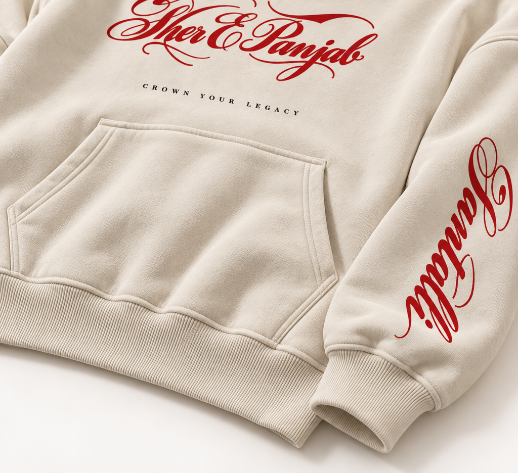 THE KING OVERSIZED BOXY FIT HOODIE