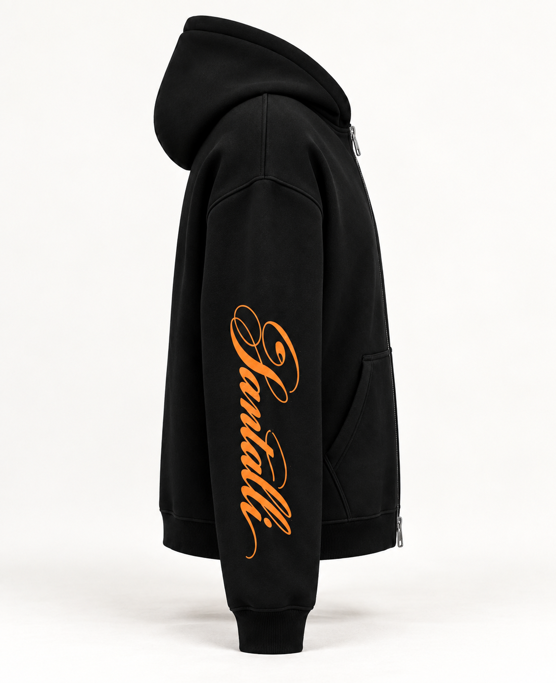 LIMITED EDITION SANTALLI OVERSIZED ZIPPER HOODIE
