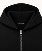 LIMITED EDITION SANTALLI OVERSIZED ZIPPER HOODIE