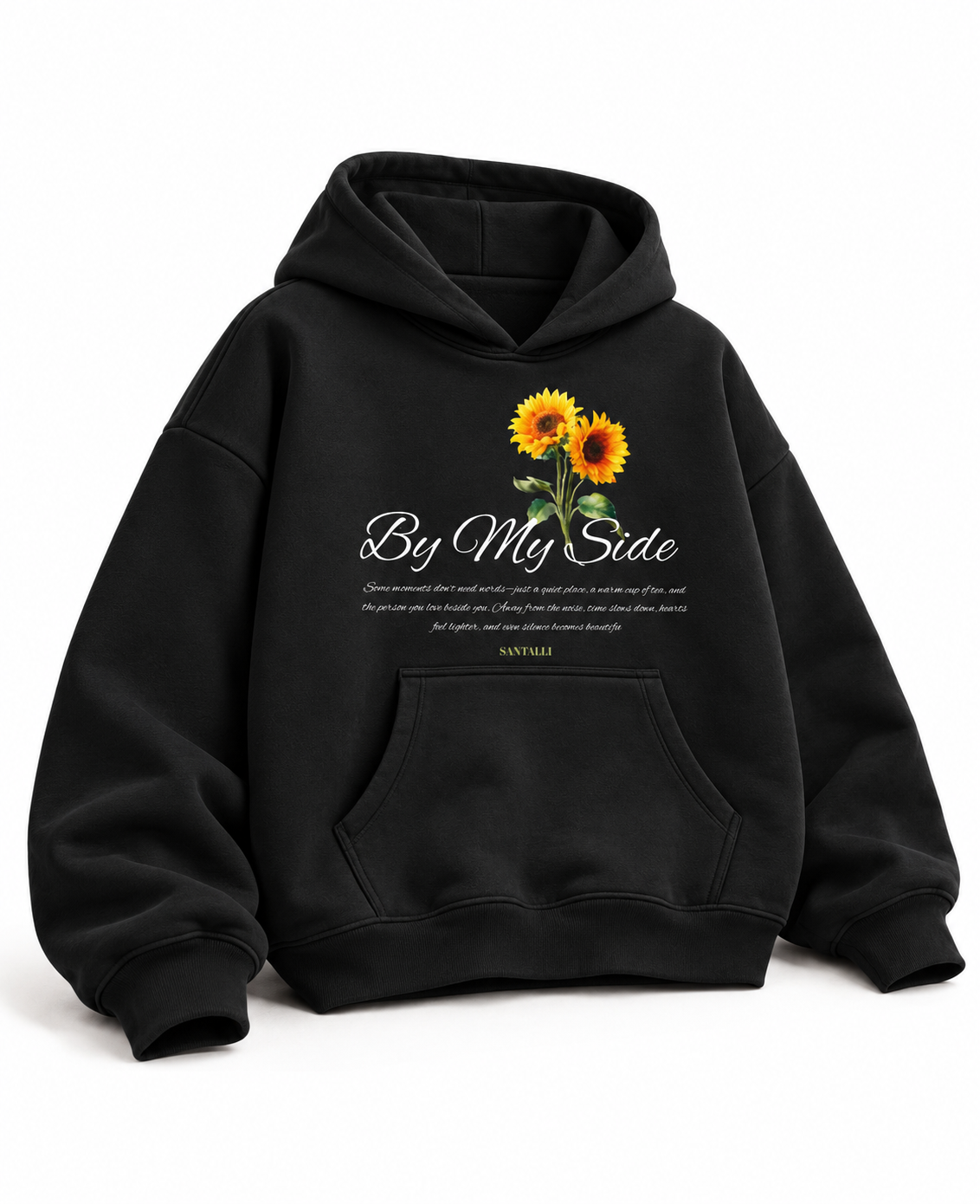 BY MY SIDE OVERSIZED BOXY HOODIE
