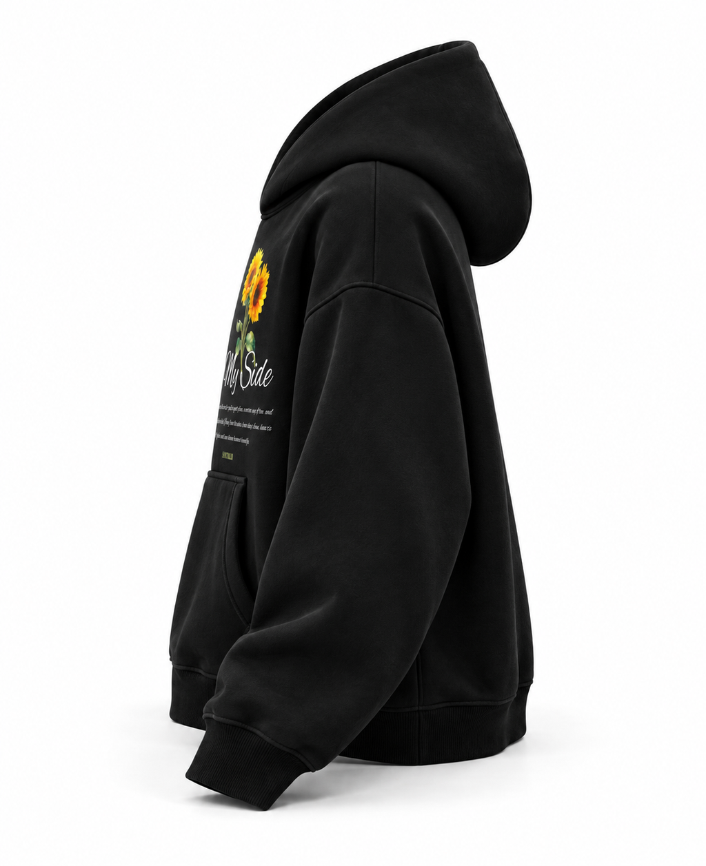 BY MY SIDE OVERSIZED BOXY HOODIE