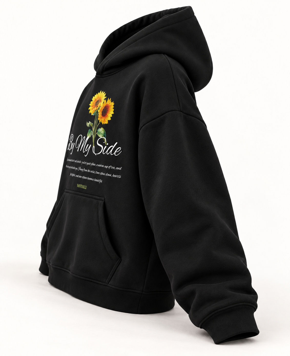 BY MY SIDE OVERSIZED BOXY HOODIE