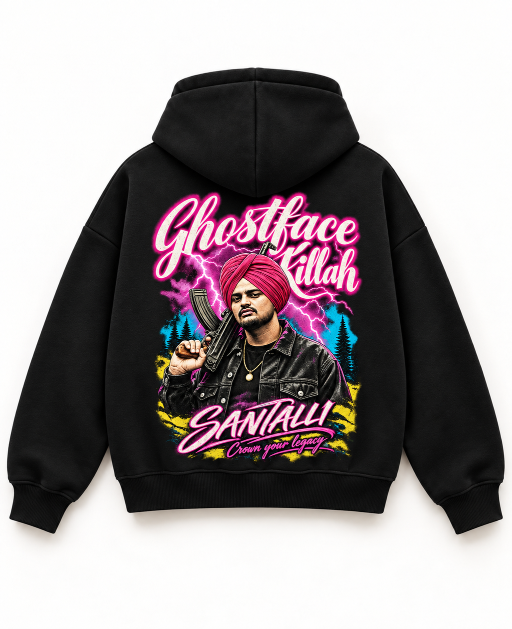 GHOSTFACE KILLAH OVERSIZED BOXY HOODIE
