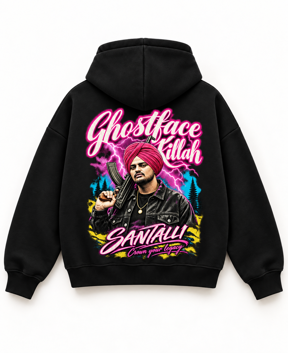 GHOSTFACE KILLAH OVERSIZED BOXY HOODIE