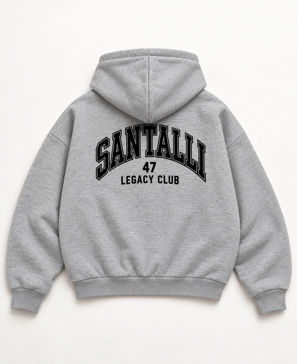 SHOOTER OVERSIZED ZIPPER BOXY HOODIE
