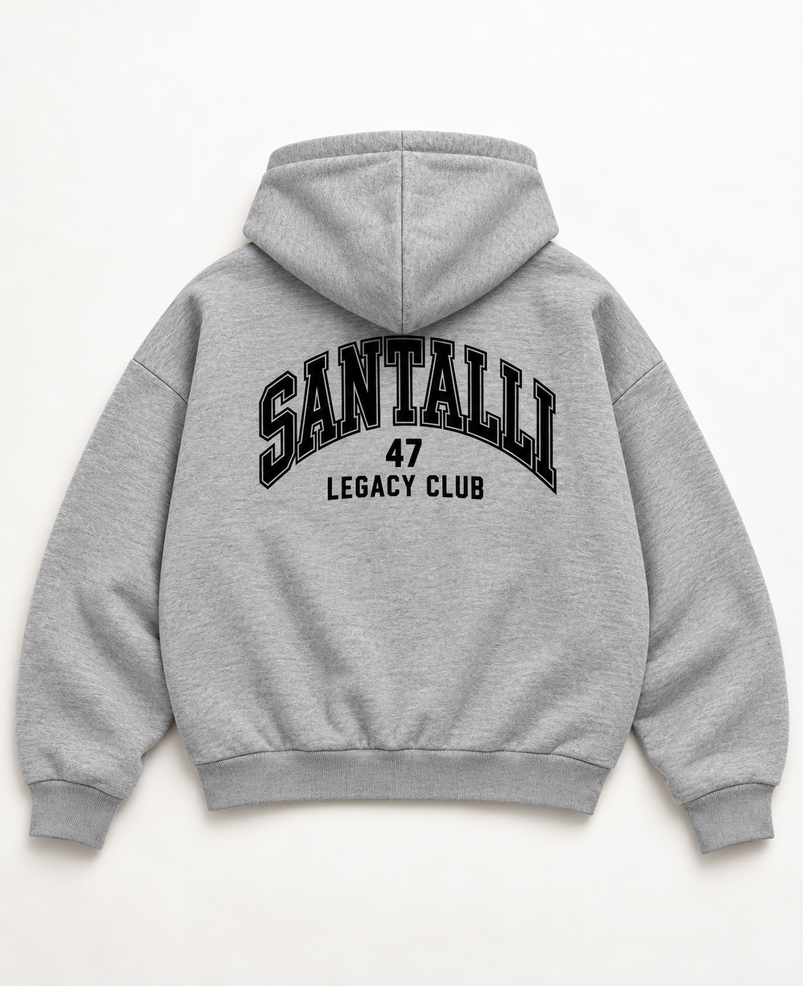 SHOOTER OVERSIZED ZIPPER BOXY HOODIE