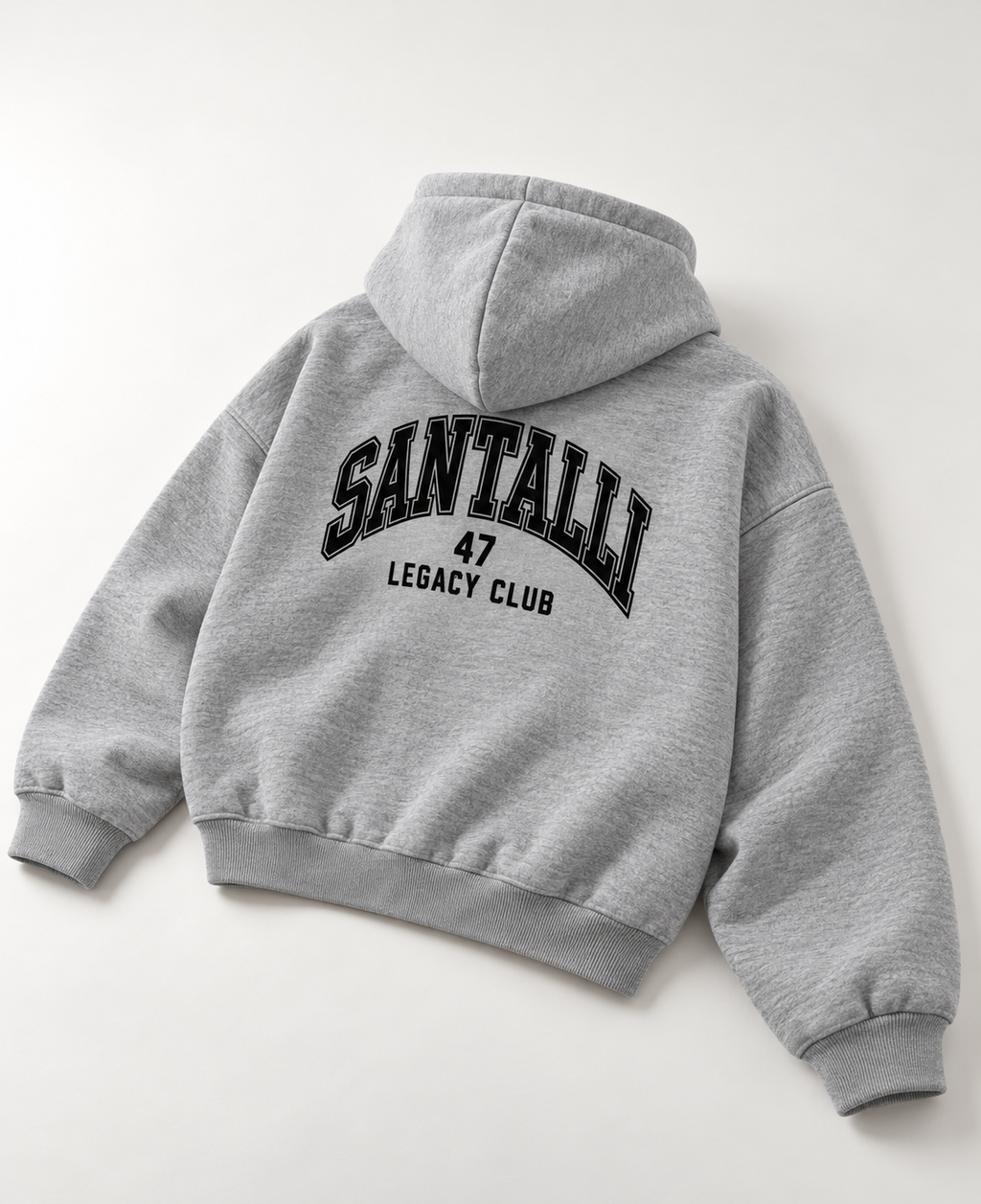 SHOOTER OVERSIZED ZIPPER BOXY HOODIE