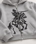 SHOOTER OVERSIZED ZIPPER BOXY HOODIE