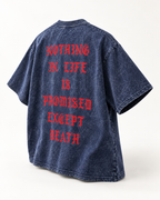 ALL EYES ON ME BLUE OVERSIZED T SHIRT